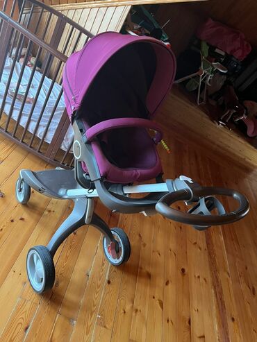 Uşaq arabaları: Stokke Xplory ikisi birində. Çox az istifadə olunub.İdeal