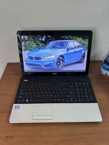 кампьютор: Ноутбук, Acer, 8 ГБ ОЗУ, Intel Core i3, 15.6 ", Б/у, Для работы, учебы, память SSD