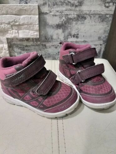 детская мембранная обувь: Деми ботинка мембранные Viking. размер 21 на девочку. весна-осень. в