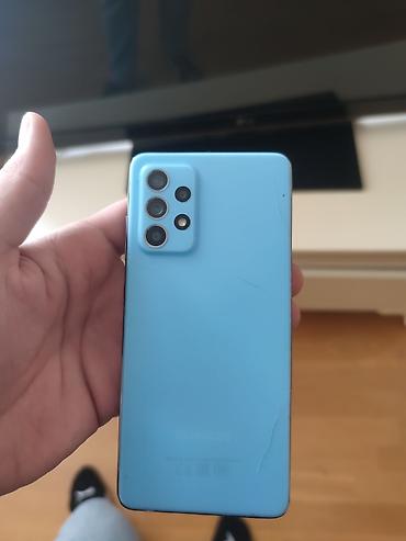 samsung a82 5g: Samsung Galaxy A52, rəng - Mavi, Barmaq izi — 4