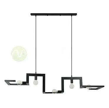 boho lusteri: Jačina: Max. 60W Tip grla: 5xE27 Napon: 220-240V / 50-60Hz Boja: Crna — 1
