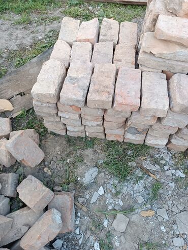 Строительный кирпич: Полнотелый, таблетка, Жженый кирпич, 250x120x60