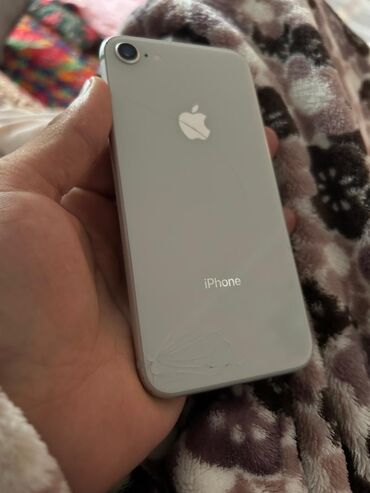 Apple iPhone: IPhone 8, Б/у, 64 ГБ, Чехол, 100 %