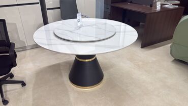 стол с вращающимся центром: Ашкана үчүн үстөл, Тегерек, Бүктөлбөгөн