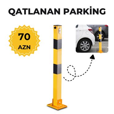 Təhlükəsizlik sistemləri: Qatlanan Açarlı Parking Hündürlüyü 60sm Eni 14.5, Uzunluğu 11.5sm