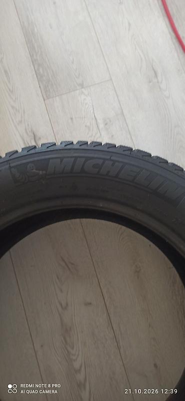 диски на 19: Шины 265 / 50 / R 19, Зима, Б/у, Комплект, Внедорожные (АТ/МТ), Michelin — 7