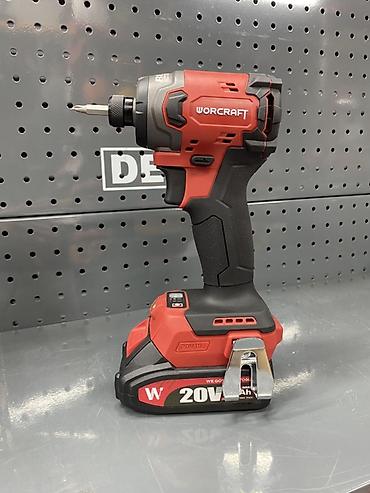 Аккумуляторный ударный шуруповёрт WORCRAFT 20V - Тип: бесщёточный