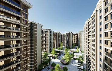 kut tower: Квартира в современном жилом комплексе Ene-Say City. БЕЗ — 8