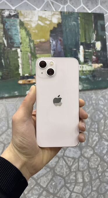 iphone 14 pro max islenmis: IPhone 13, 128 ГБ, Белый