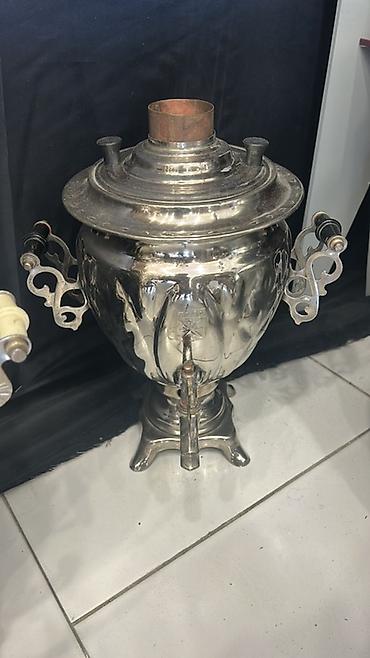 cipsi sekilleri: Məhsul: Metal samovarlar (kömür/odla işləyən, kranlı) Təsvir: - — 4