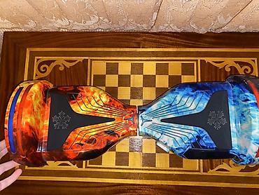 Электротранспорт: Alov–Buz dizaynlı balans skuter (hoverboard) - Korpus: hər iki tərəfi — 4