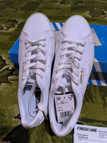 женская обувь б: Women's Sneakers, 39, ADI, Жаңы, түсү - Ак, Өзү алып кетүү