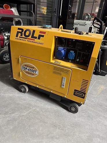 Дизельный генератор ROLF TOP-6500T (Silent) - Тип: дизельный