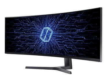 телефон самсунг 51: Монитор, Samsung, Б/у, QLED, более 47"