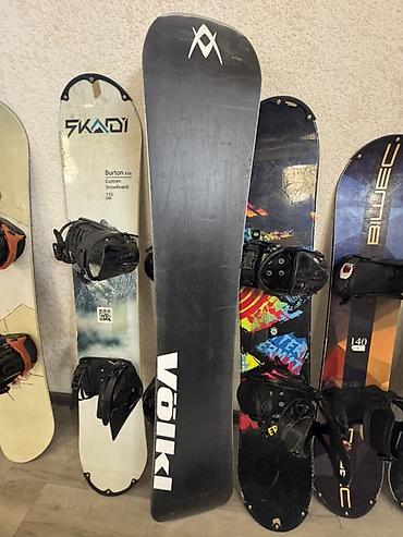 Сноуборды: Burton, Универсальные, С креплениями — 12
