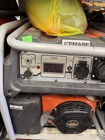 генератор 220вольт: Бензиновый генератор KEMAGE (AC 220V) Описание и возможности: - — 1
