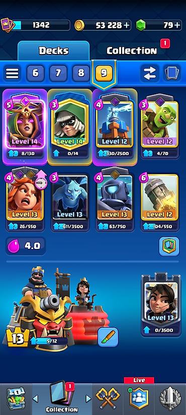 10line loto 4: TƏCİLİ CLASH ROYALE HESABI SATILIR HESABA GÖRƏ ÇOX UCUZ QİYMƏTDİR — 2