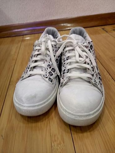 foot patch: Мужские кроссовки, 39, AIMEINI, Б/у, цвет - Белый, Самовывоз — 2