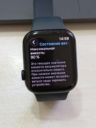 se pro: İşlənmiş, Smart saat, Apple, Sensor ekran, rəng - Qara — 3