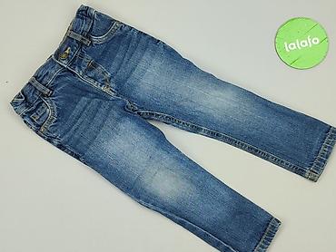 chaotic system jeans: Spodnie jeansowe, F&F, 2-3 lat, 98, stan - Bardzo dobry — 2