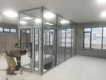 Перегородки на заказ: На заказ Каркасная перегородка, Для офиса, Монтаж, Демонтаж, Бесплатный замер — 8