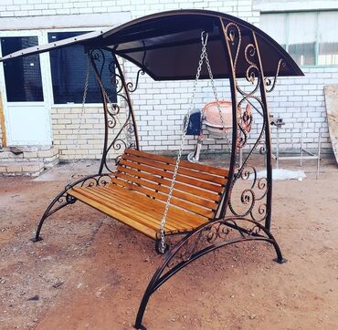 Yelləncəklər: Yeni, Skamya-yelləncəl, Zontikli, Metal — 16