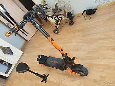 Электротранспорт: Elektrik skuter – Faster E‑Scooter - Rəng: narıncı/qara — 1