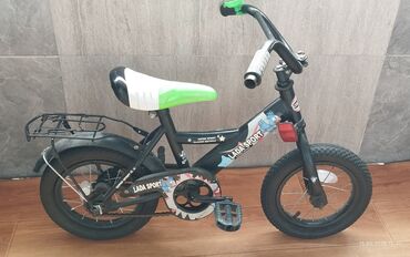 trinajor velosipedi: İşlənmiş Dörd təkərli Uşaq velosipedi 14", sürətlərin sayı: 1, Ünvandan götürmə