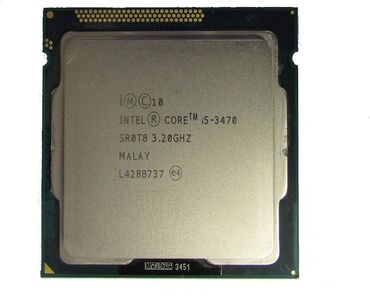 Masaüstü kompüterlər və iş stansiyaları: Prosessor Intel Core i5 i5-3470, 3-4 GHz