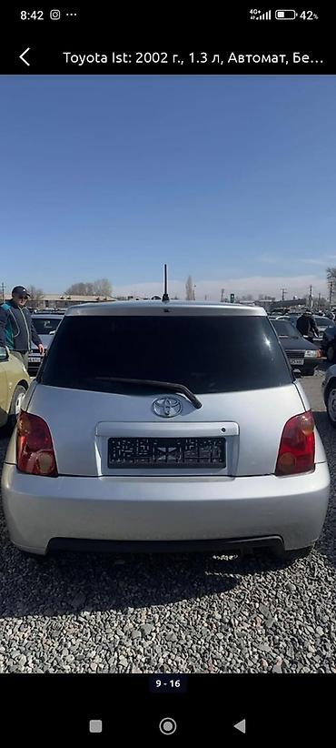 кона машина цена: Toyota Ist: 2002 г., 1.3 л, Автомат, Бензин, Хетчбек — 6