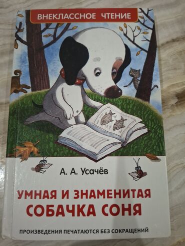 виниловые пластинки цена: Книга 📚 УМНАЯ СОБАЧКА СОНЯ . Автор: А.А Усачев Внеклассное чтение .🤩