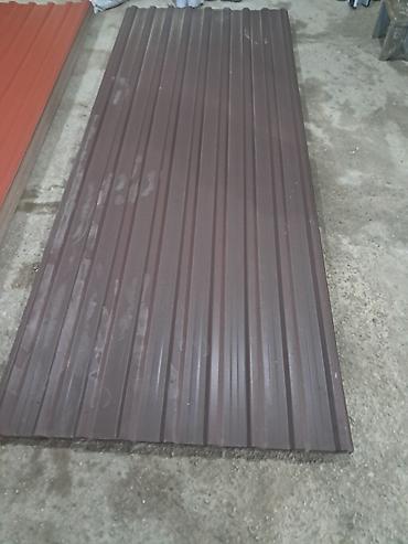 sintepon material: Metal dam örtükləri hər rəngdə yagışa qara küləyə davamlı dam — 5