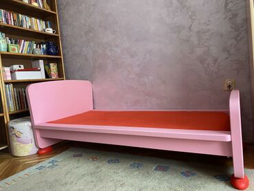 forma ideale kreveti za decu: Za devojčice, bоја - Roze, Upotrebljenо