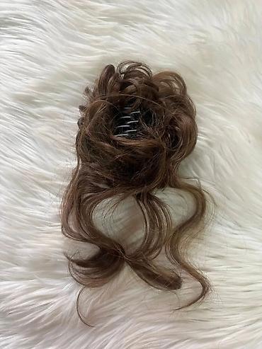 Perike i klipse: Ekstenzije za punđu sa šnalom – različite nijanse - Tip: sintetička — 7