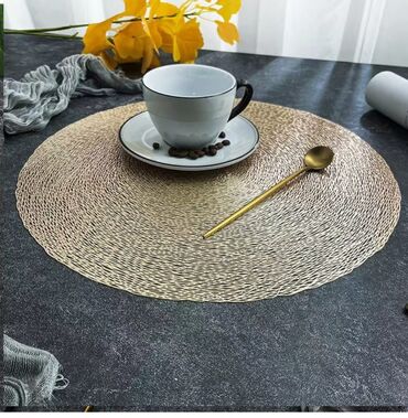 Держатели и подставки: Персонки /плейсматы Круглая декоративная подставка - Форма: круглая — 4