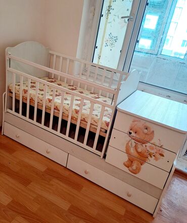 кроватка для малыша: Колдонулган