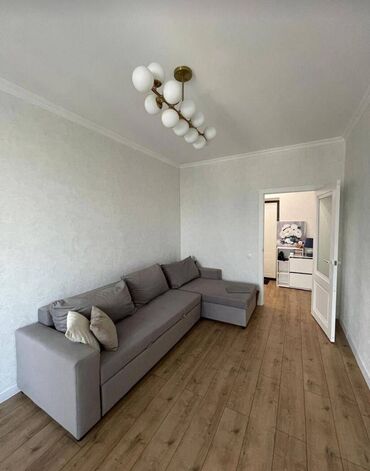 аренда исык куль: 1 комната, 44 м², Элитка, 15 этаж, Евроремонт