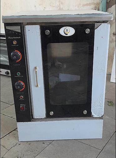 Kommersiya tipli elektrik konveksiya sobası - Ön şüşə qapılı