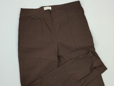 t shirty brązowy: Material trousers, M (EU 38), condition - Very good