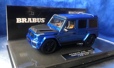 Avtomobil modelləri: Коллекционная модель Brabus 900 based on Mercedes-Benz G65 dark blue — 8