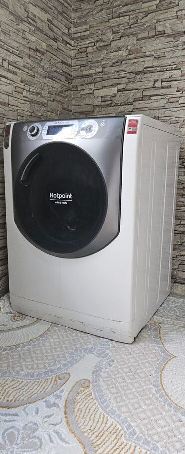 aliram: Paltaryuyan maşın Hotpoint Ariston, 10 kq-dan çox, İşlənmiş, Avtomat, Qurutma var, Kredit yoxdur, Ünvandan götürmə