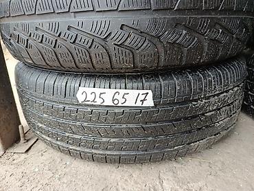 225 65: Пара автомобильных шин R17. - Размер: 225/65 R17 (ширина 225 мм — 1
