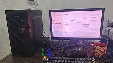 Системный блок DELUX + монитор HP Характеристики: - Процессор: Intel