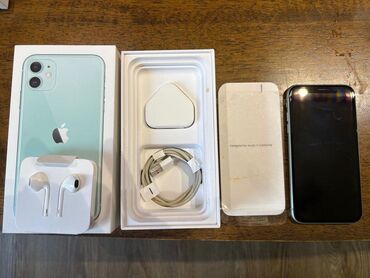 Apple iPhone: IPhone 11, 128 GB, Yaşıl, Zəmanət, Face ID, Sənədlərlə lalafo.az -da Apple iPhone: IPhone 11, 128 GB, Yaşıl, Zəmanət, Face ID, Sənədlərlə