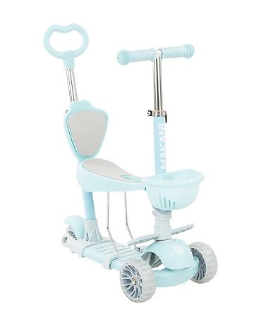 tom macak: KIKKA BOO Trotinet Makani BONBON 4u1 – Candy Blue (Šifra: KKB9) — 1