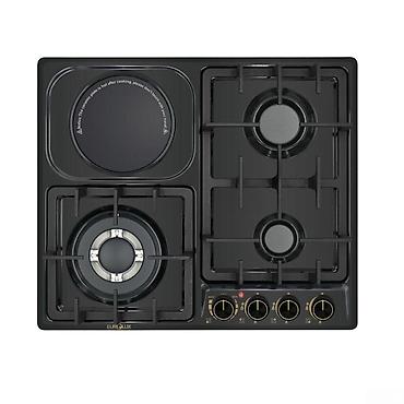 plitələr: Qaz plitəsi EUROLUX - EU-GH3640GSBN Bütün kateqoriyalar • Ev və bağ — 1