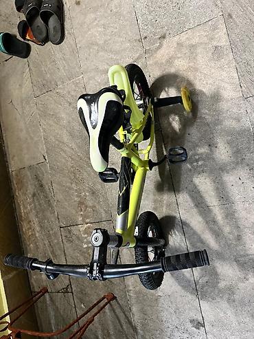 27 5: İşlənmiş Dörd təkərli Uşaq velosipedi Toba, 12", sürətlərin sayı: 1 — 5