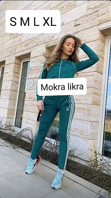 Gornji i donji deo: Komplet trenerke mokra likra. Cena 3000 din — 8