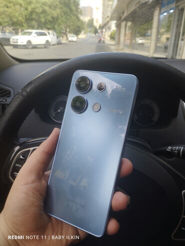 телефон fly cirrus 1: Redmi Note 13, 128 ГБ, цвет - Синий, Сенсорный, Отпечаток пальца, Беспроводная зарядка