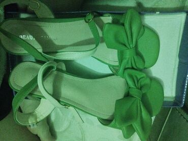 обувь на заказ: Туфли 4F, 36, цвет - Зеленый